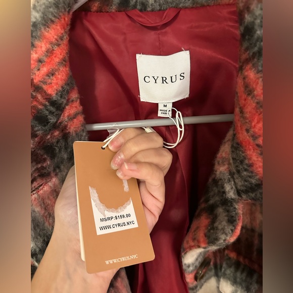NWT Cyrus Plaid Jacket - Picture 4 of 8